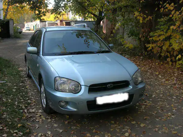 Моя первая машина Subaru Impreza